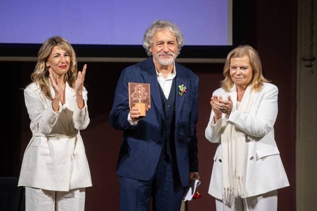 CEDRO Award ceremony for Manuel Rivas in Madrid