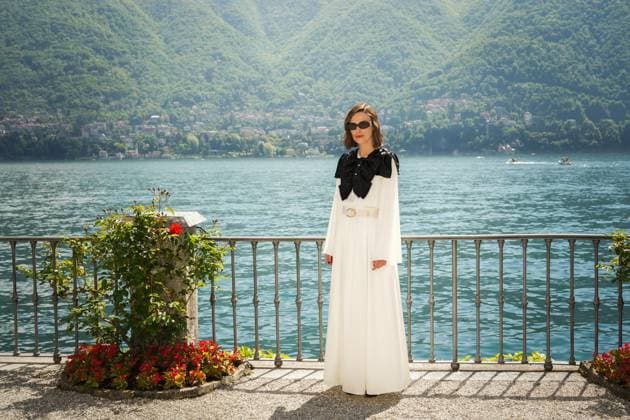 Chanel Cruise fashion show in Como, Arrival of the guests
