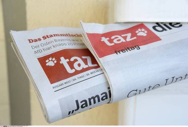 First of the daily editions of the daily newspaper taz appears in West Berlin - Anniversary on April 17