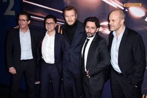 The Passenger movie premiere in Paris