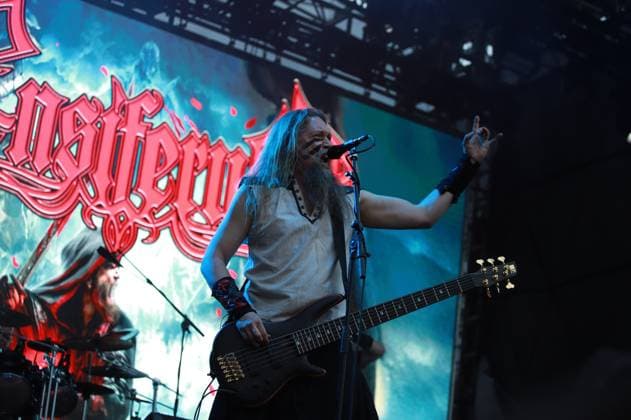 Bangers Open Air music festival in Sao Paulo, Ensiferum