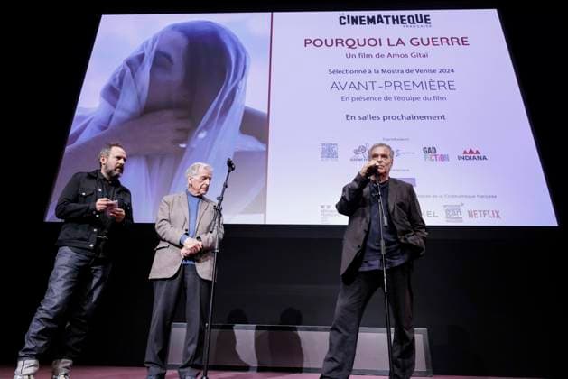 Pourqoui La Guerre premiere in Paris