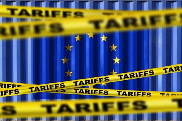 Agreement in the EU: US customs agreement to be implemented, archive images