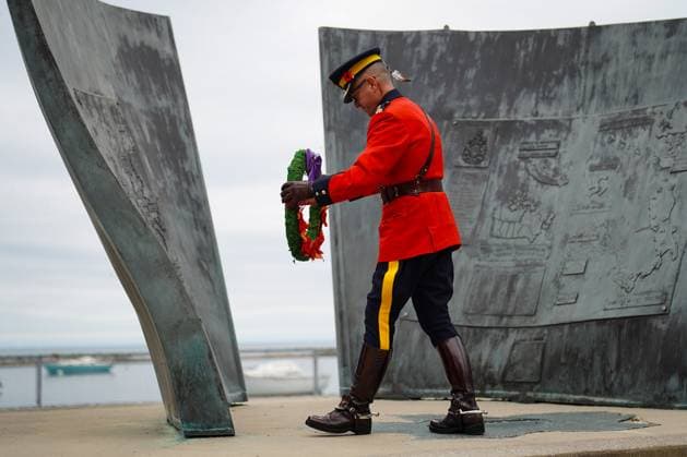 Canada, Commemoration in the Bundestag on the anniversary of the end of the Second World War in Toronto