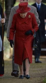 Royals attend church service in Sandringham