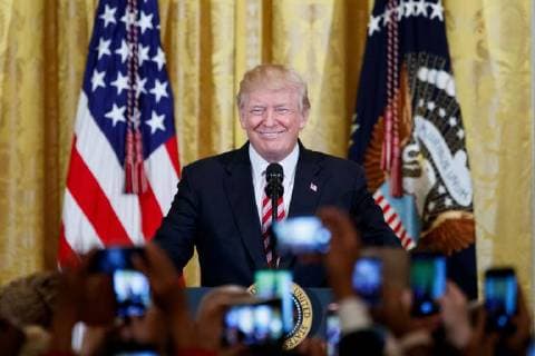 Donald Trump on the National African American History Month