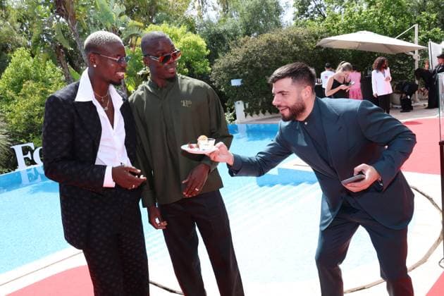 Cannes International Film Festival, Paul Pogba at the Villa Forbes