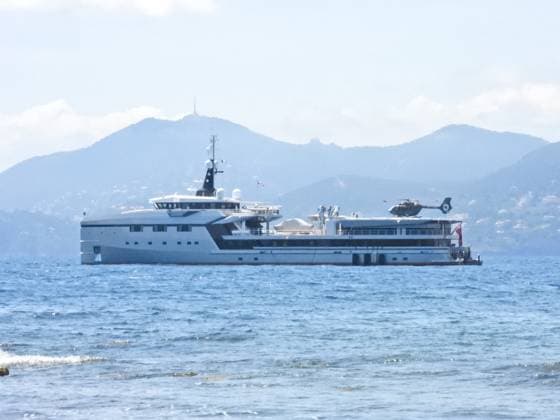 Cannes International Film Festival, Jeff Bezos yachts anchor off Cannes