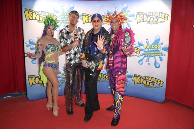 Circus Charles Knie show premiere in Hamburg