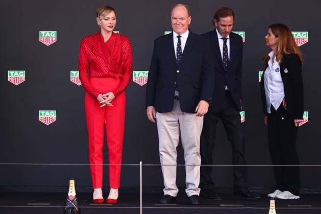 Formula 1, Prince Albert II at the Monaco GP in Monte Carlo