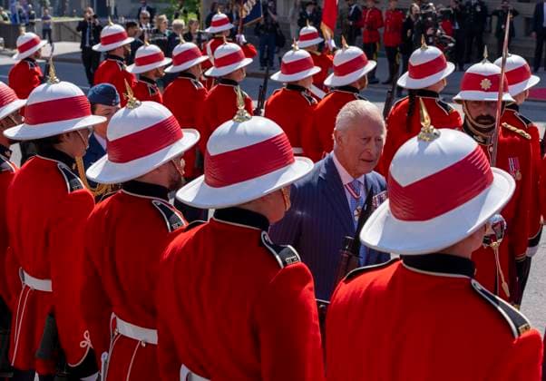 King Charles III and Queen Camilla on a state visit to Canada, day 2