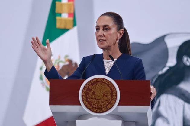 Mexico, Claudia Sheinbaum Press conference in Mexico City