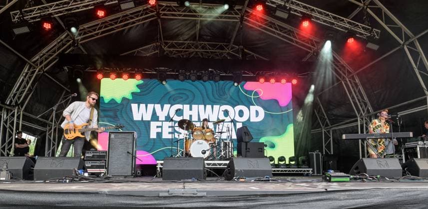 Wychwood Music Festival - Sophie and the Sticks concert
