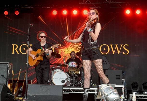 Wychwood Music Festival - The Roving Crows concert
