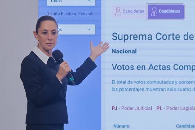 Mexico, Claudia Sheinbaum Press conference in Mexico City