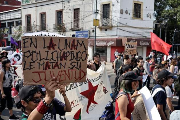 Mexico, protests on the anniversary of the Halconazo massacre