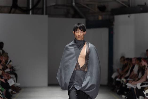 BA Fashion Students fashion show in London