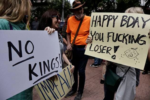 Mexico, No Kings protests against Donald Trump