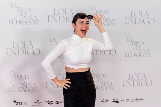 Lola Indigo concert in Madrid, guests on the red carpet