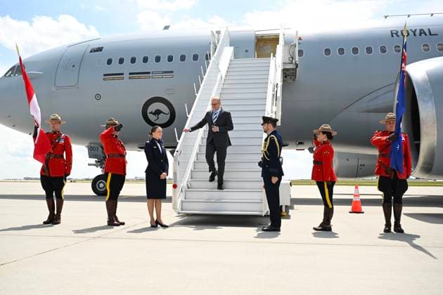 Canada, G7 Summit in Kananaskis - Arrival of Anthony Albanese