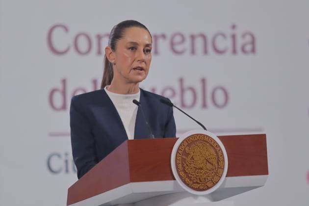 Mexico, Claudia Sheinbaum Press conference in Mexico City
