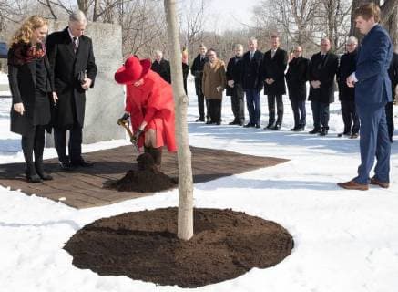 Belgian royal couple on state visit to Canada