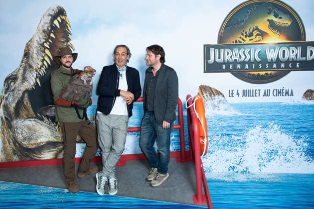 Jurassic World Rebirth premiere in Paris