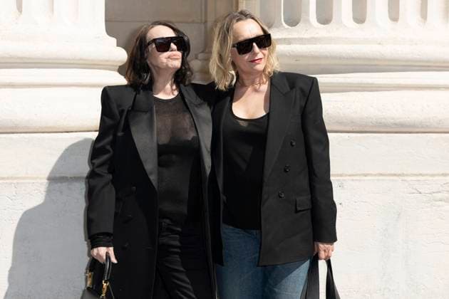 Paris Fashion Week, Saint Laurent Photocall