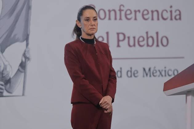 Mexico, Claudia Sheinbaum Press conference in Mexico City
