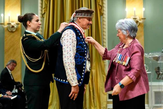 Canada, award ceremony in Ottawa