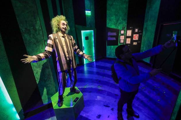 Tim Burton exhibition in Mexico City