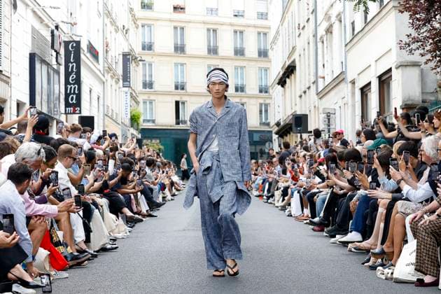 Paris Fashion Week, Officine Generale fashion show