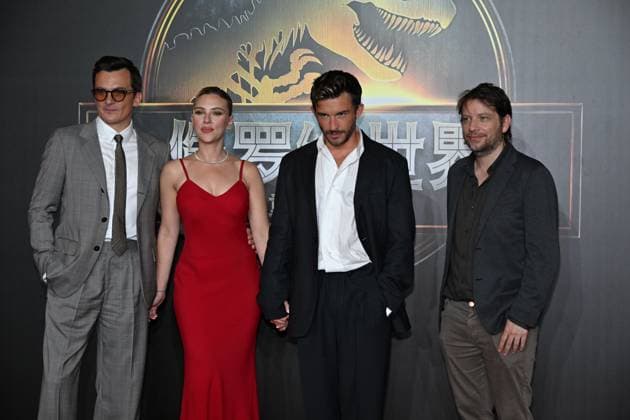 Jurassic World Rebirth premiere in Shanghai