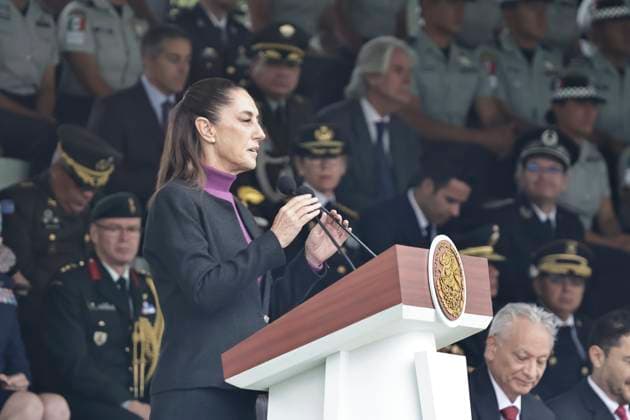 Mexico, Claudia Sheinbaum celebrates the sixth anniversary of the National Guard