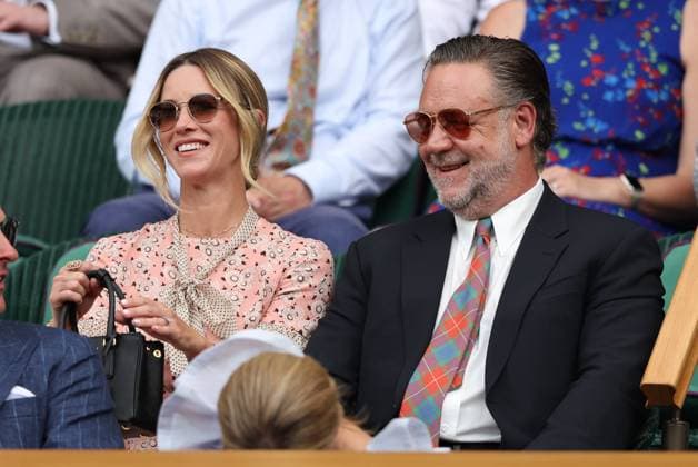 Tennis, Wimbledon, celebrities in the audience
