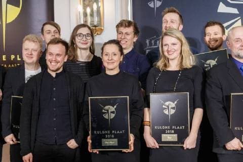 Kuldne Plaat Music Award Ceremony in Tallinn