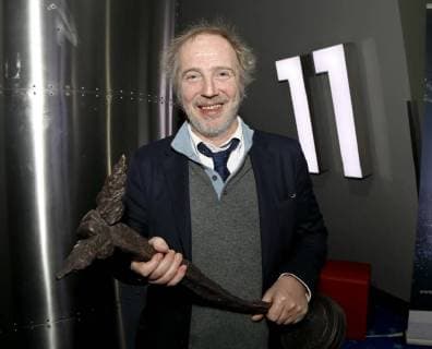 Arnaud Desplechin receives Kristian Award at the Febiofest Film Festival in Prague