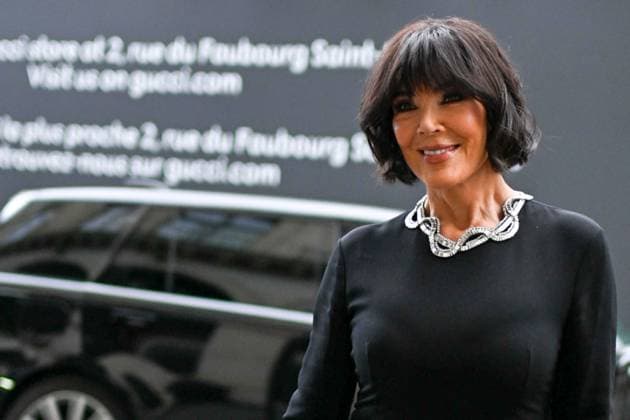 Paris Fashion Week, Kris Jenner on the road in Paris