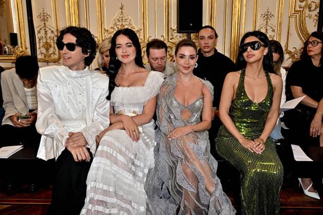 Paris Fashion Week, guests of the Tony Ward fashion show