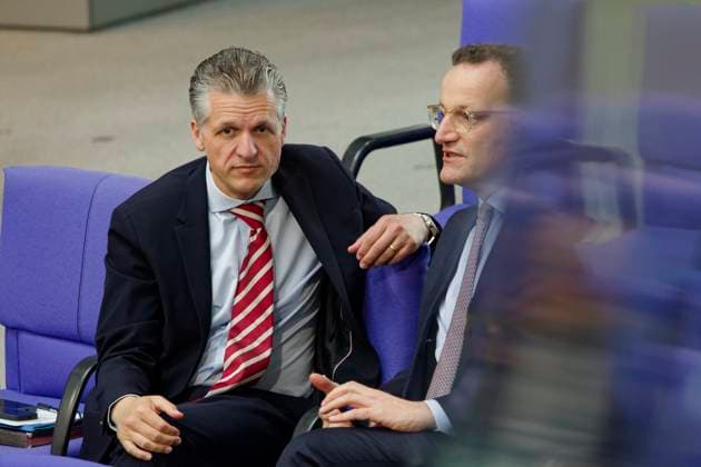 Thorsten Frei succeeds Jens Spahn as leader of the CDU/CSU parliamentary group in the Bundestag; archive photos
