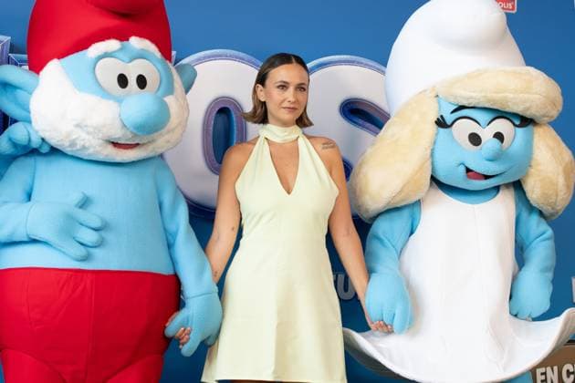 Smurfs film premiere in Madrid