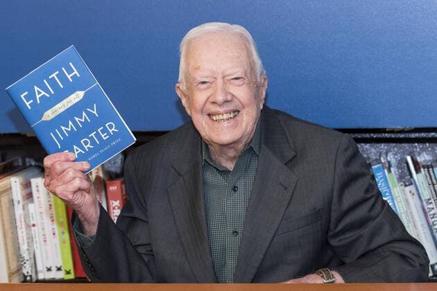USA, Jimmy Carter interrupts medical treatment, archive pictures