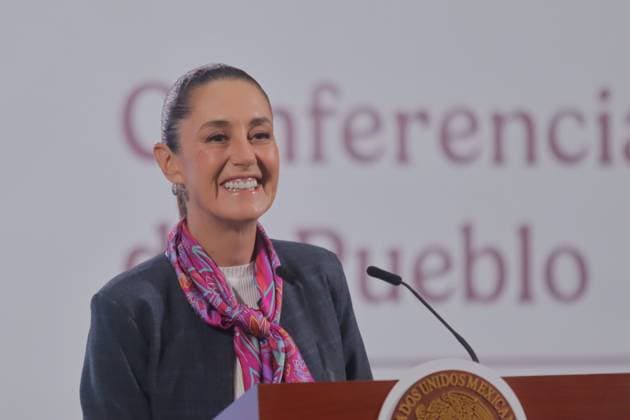 Mexico, Claudia Sheinbaum Press conference in Mexico City