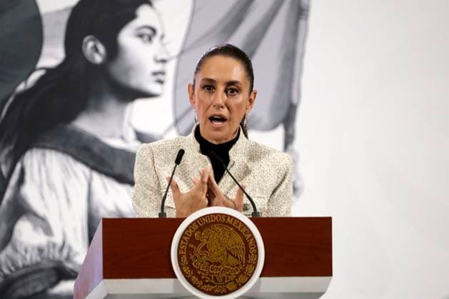 Mexico, Claudia Sheinbaum Press conference in Mexico City