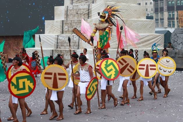 Mexico, 700th anniversary of Tenochtitlan, celebrations in Mexico City