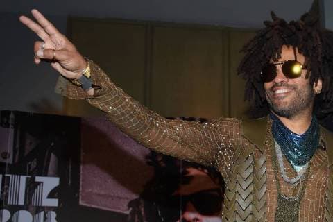 Lenny Kravitz Pk in Mexico City