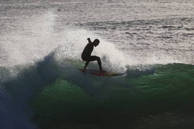 Calendar motifs: Surfing