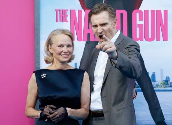 The Naked Gun premiere in New York