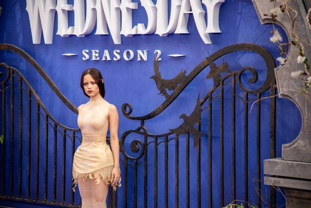Wednesday season 2 premiere in London
