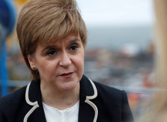 Nicola Sturgeon receives M100 Media Award